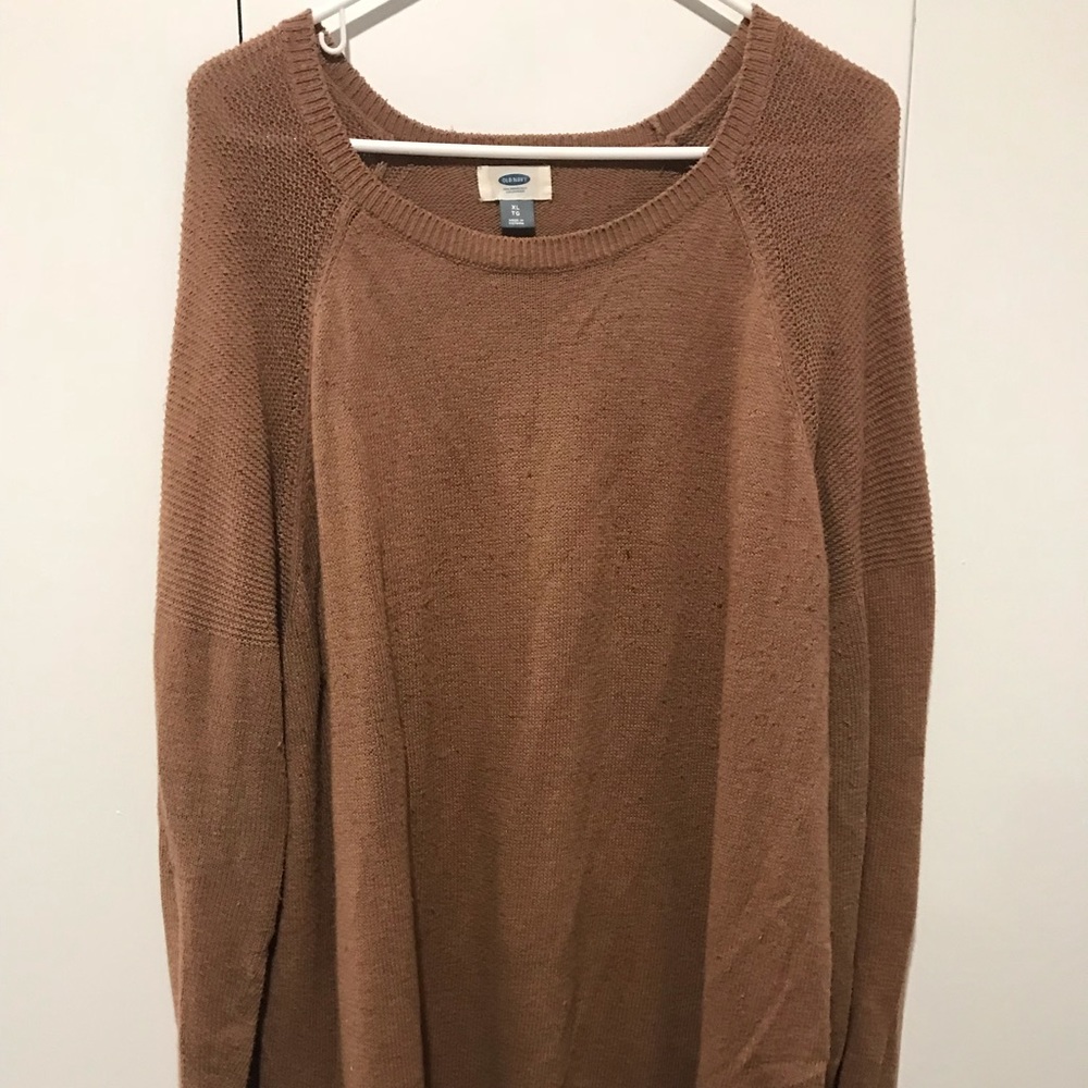 Women’s Old Navy oversized brown sweater